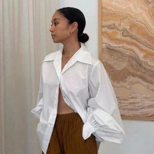 Shaina Mote Millay Organic Cotton Poplin Top